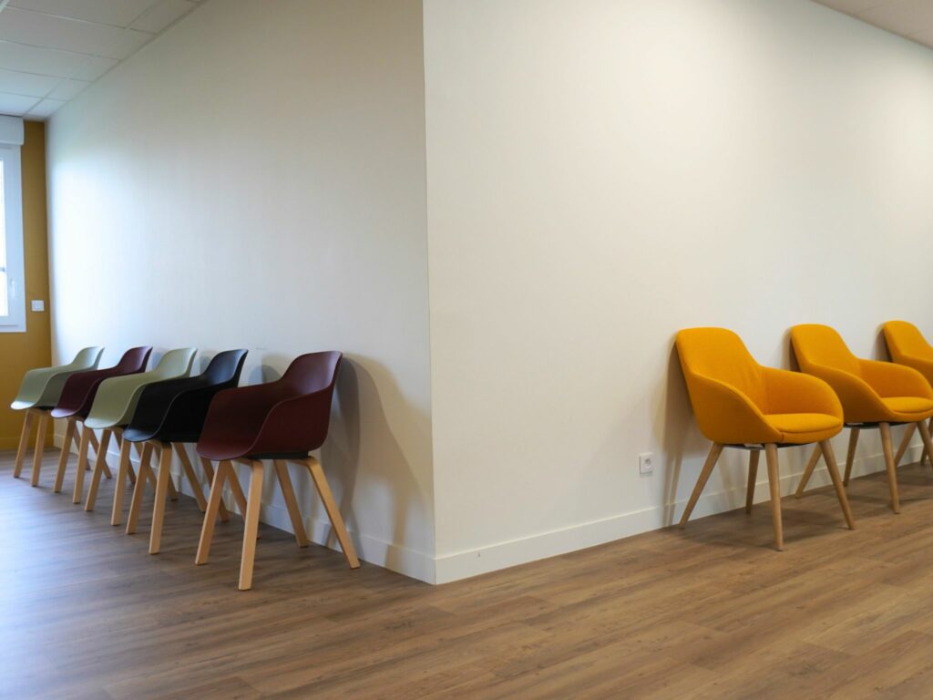 Centre de cardiologie aménagement hall d'accueil et salle d'attente Collectivite Service Hammer Service Landes