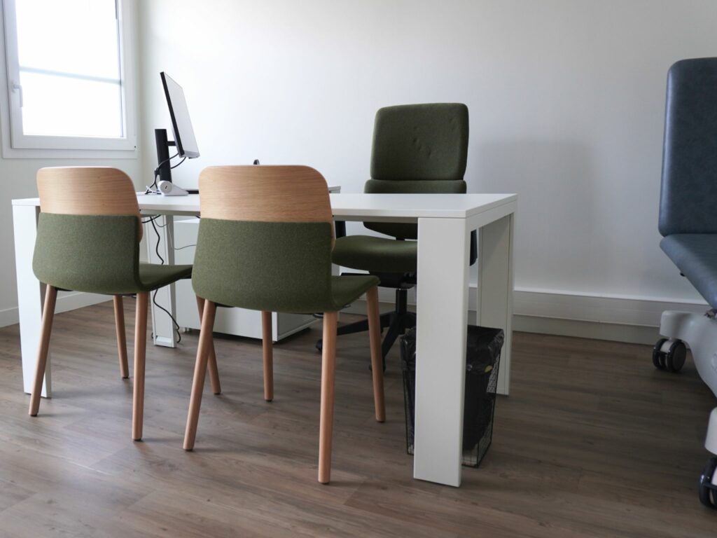 Centre de cardiologie aménagement hall d'accueil et salle d'attente Collectivite Service Hammer Service Landes