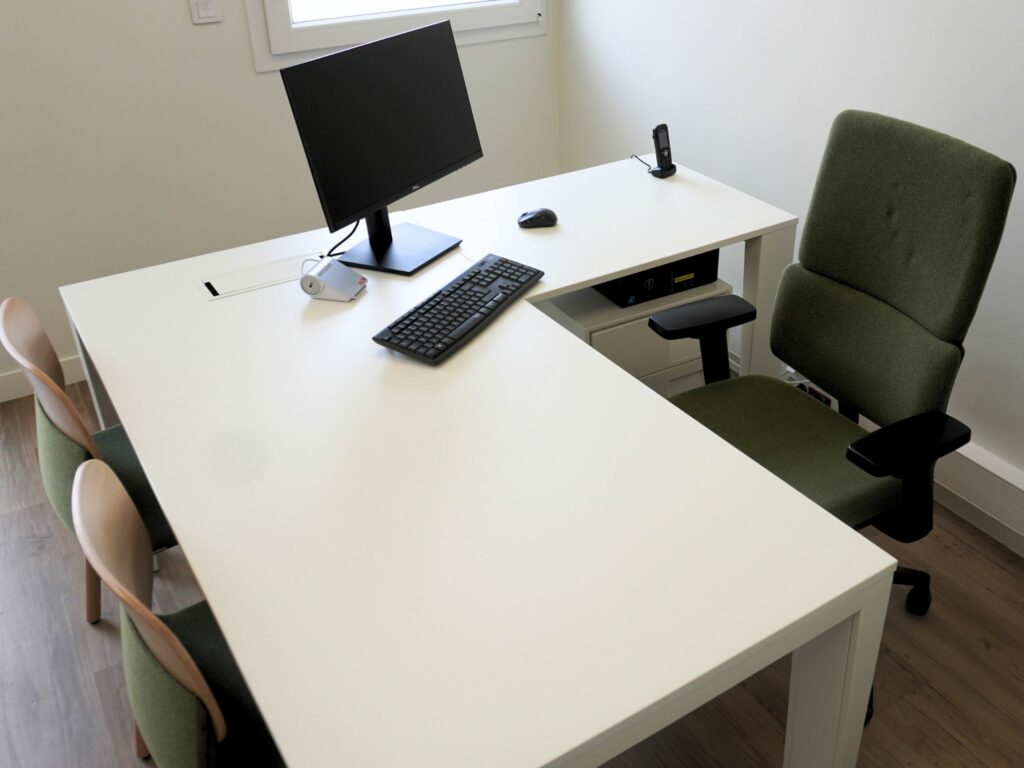 Centre de cardiologie aménagement hall d'accueil et salle d'attente Collectivite Service Hammer Service Landes